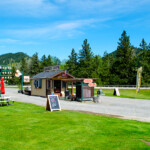 Custom Crafted Coffee Stand