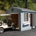 Custom Built Golf Cart Shelter